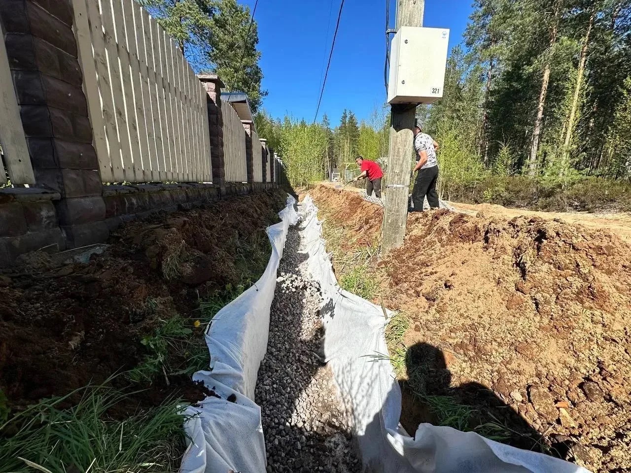 Благоустройство участка