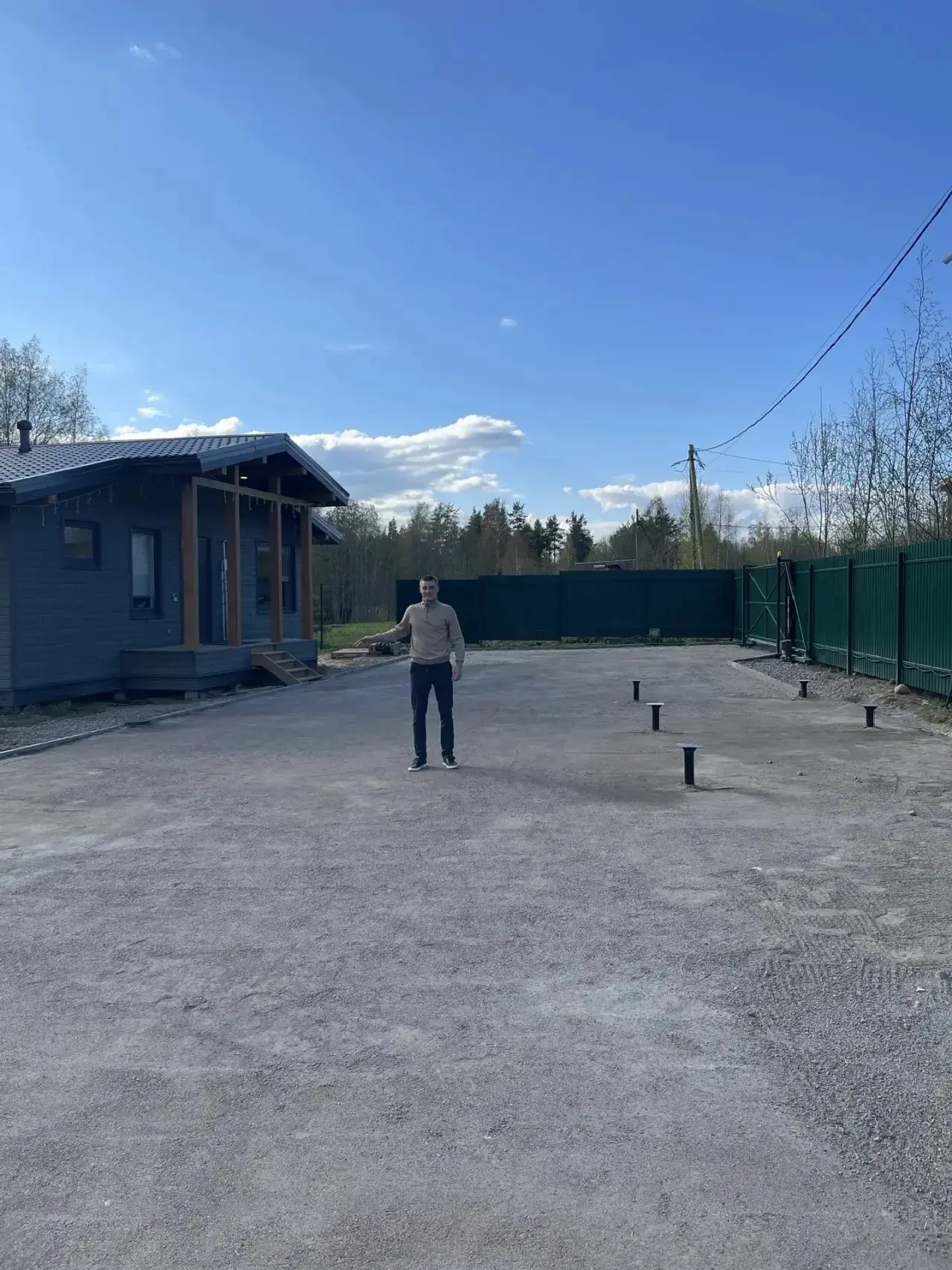 Подготовка парковочной площадки