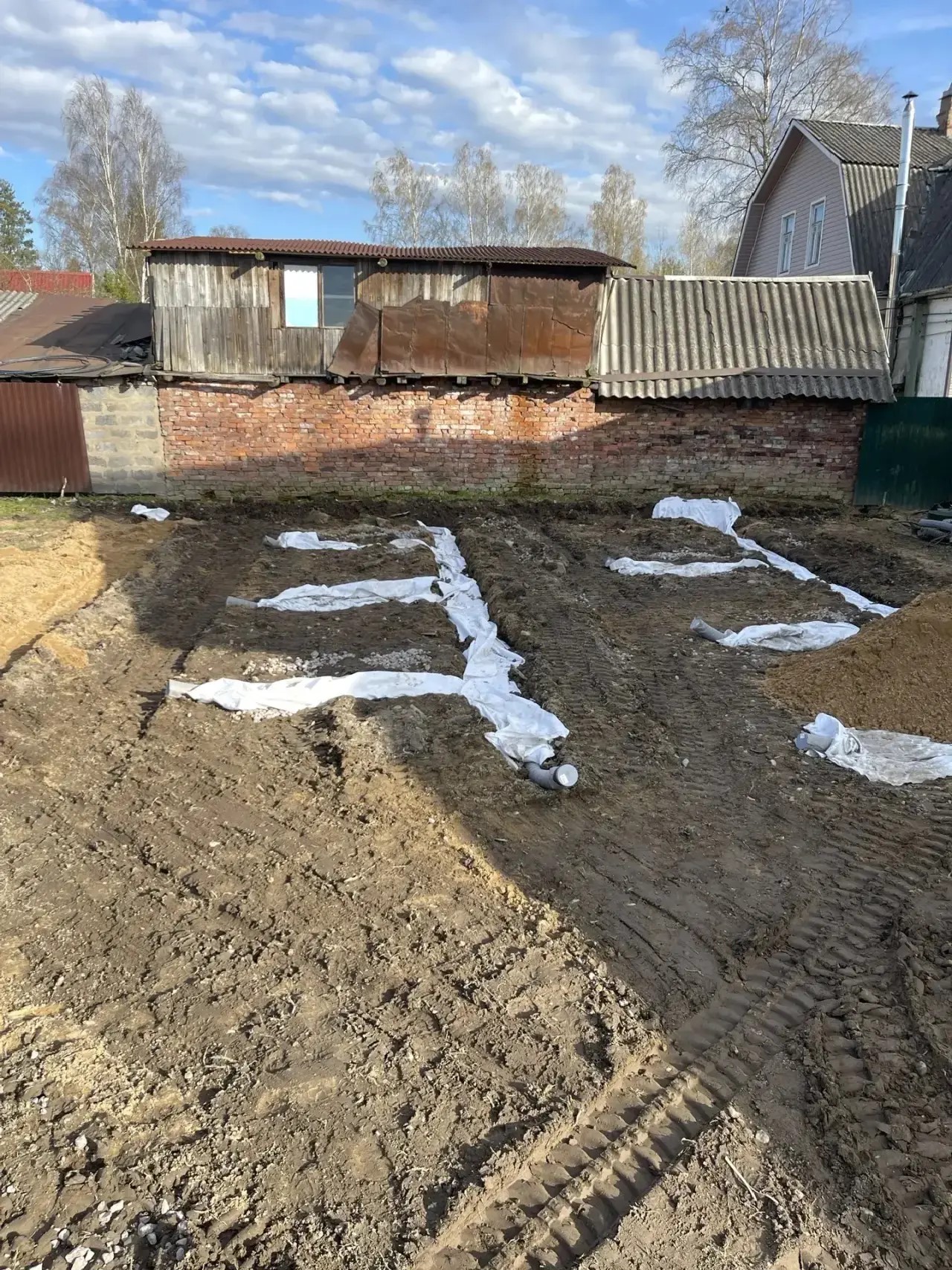 Дренаж участка