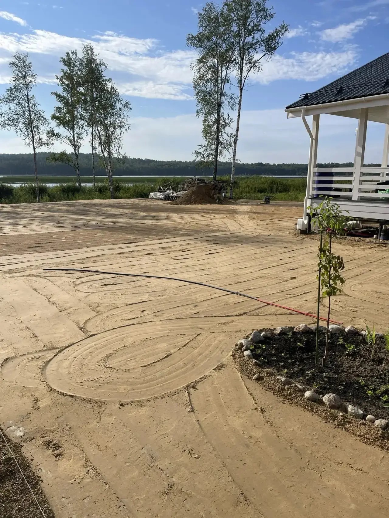 Выравнивание участка